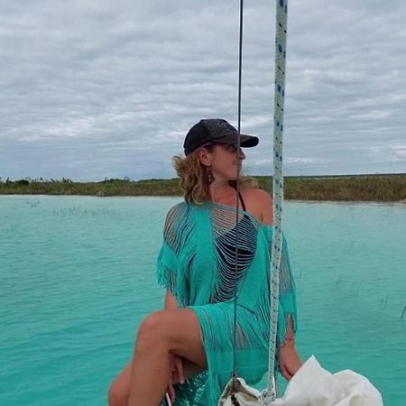 Casa De Viajeros Apartment Bacalar Ngoại thất bức ảnh